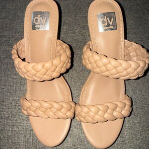 DV by Dolce Vita Women's Braided Nude Sandals